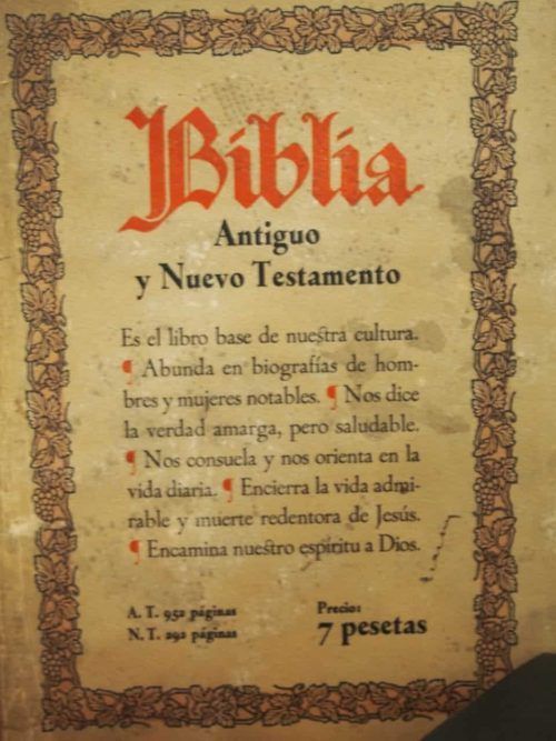 Dios nos habla por medio de la Biblia