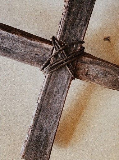 Cruz de madera