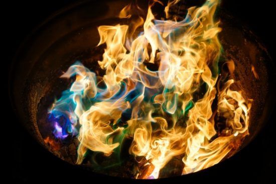 fuego de hoguera